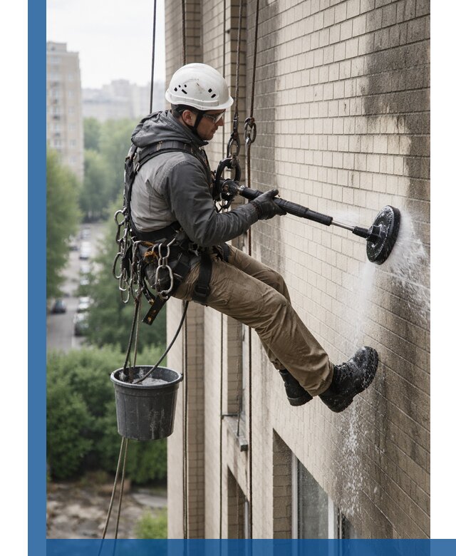 Очистка фасада от копоти в Качканаре профессионально и безопасно