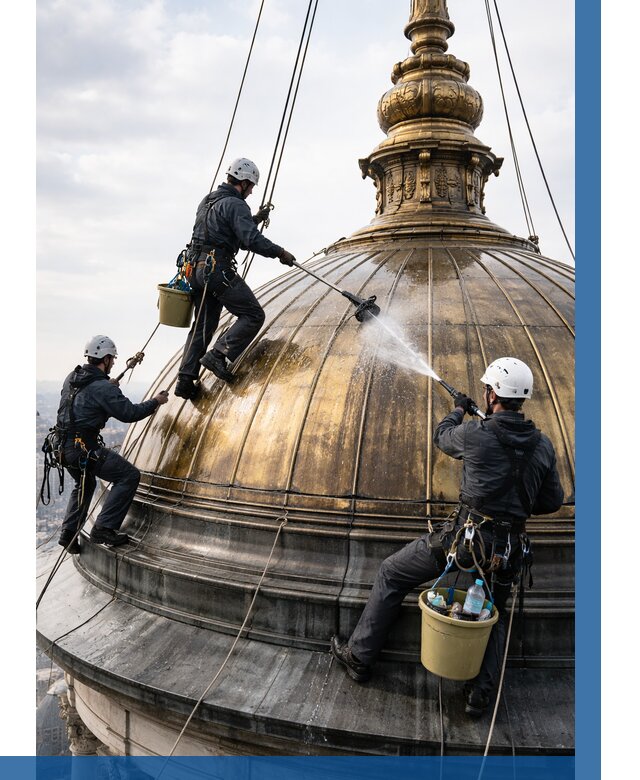 Мойка куполов и шпилей в Качканаре от 8202 р. - заказать | ВЫСОТНИК-Кчк