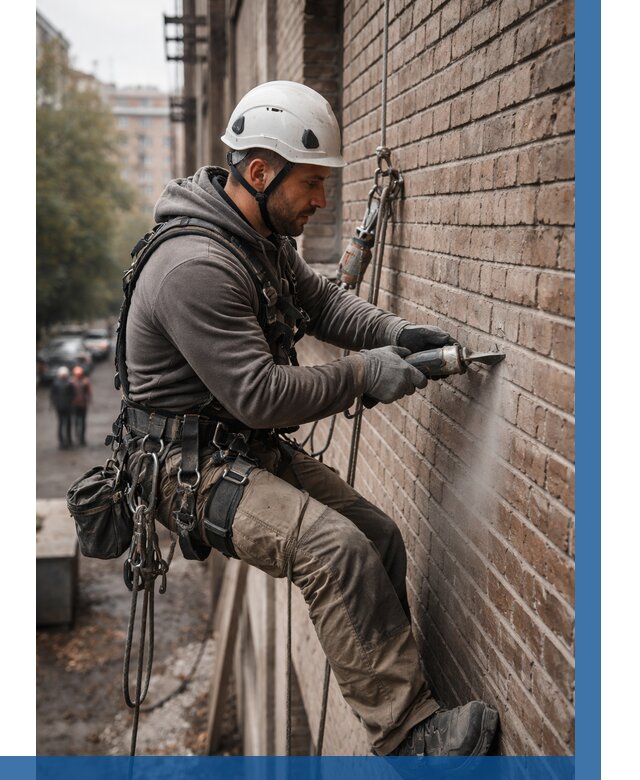 Расшивка кирпичных швов в Качканаре от 615 р. | ВЫСОТНИК-Кчк