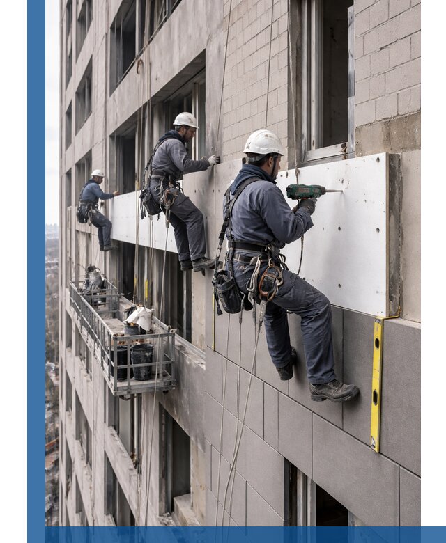 Монтаж фасадных термопанелей высокого качества в Качканаре