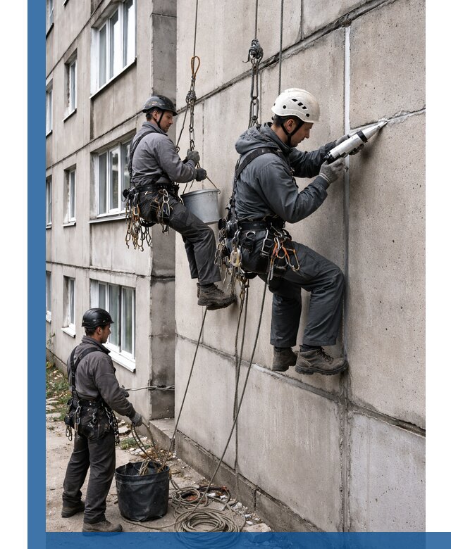 Герметизация межпанельных швов в Качканаре с гарантией герметичности