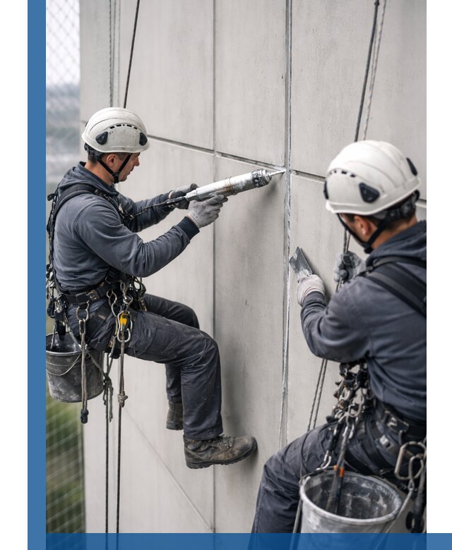 Первичная герметизация швов фасадов и кровель в Качканаре