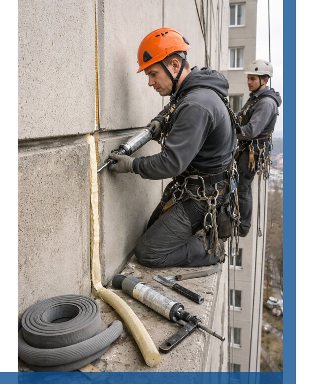 Теплый шов межпанельные швы в Качканаре от 718 р. | ВЫСОТНИК-Кчк