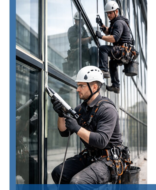 Герметизация витражных швов в Качканаре для зданий и фасадов