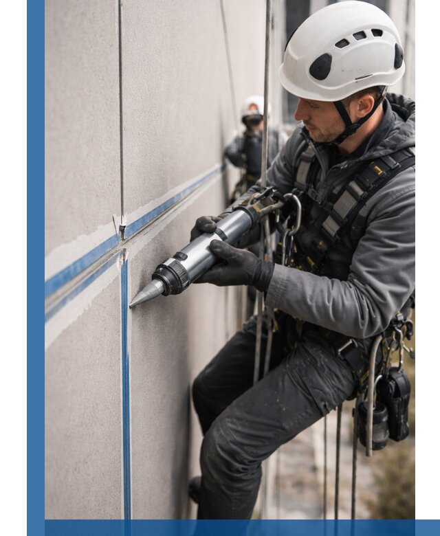 Герметизация стыков фасадных панелей в Качканаре качественно и быстро