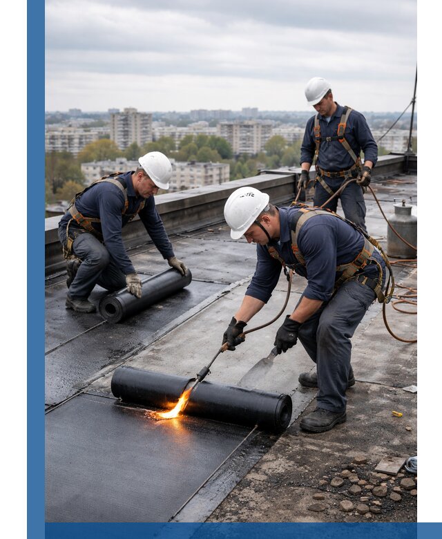 Ремонт наплавляемой кровли в Качканаре качественно и надежно