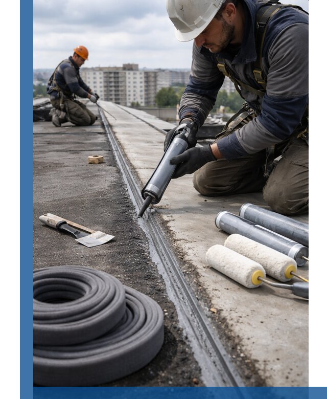 Герметизация швов кровли в Качканаре с гарантией герметичности