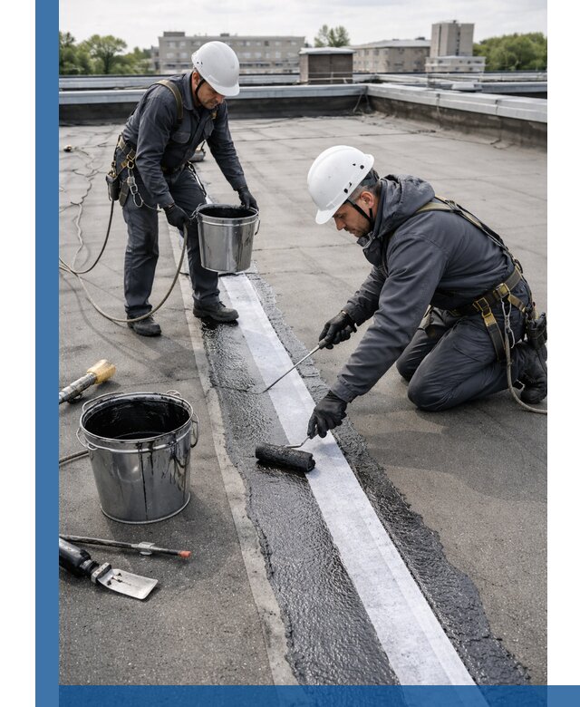 Гидроизоляция кровли мастикой в Качканаре надежная защита