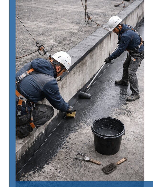 Гидроизоляция кровли жидкой резиной профессионально в Качканаре