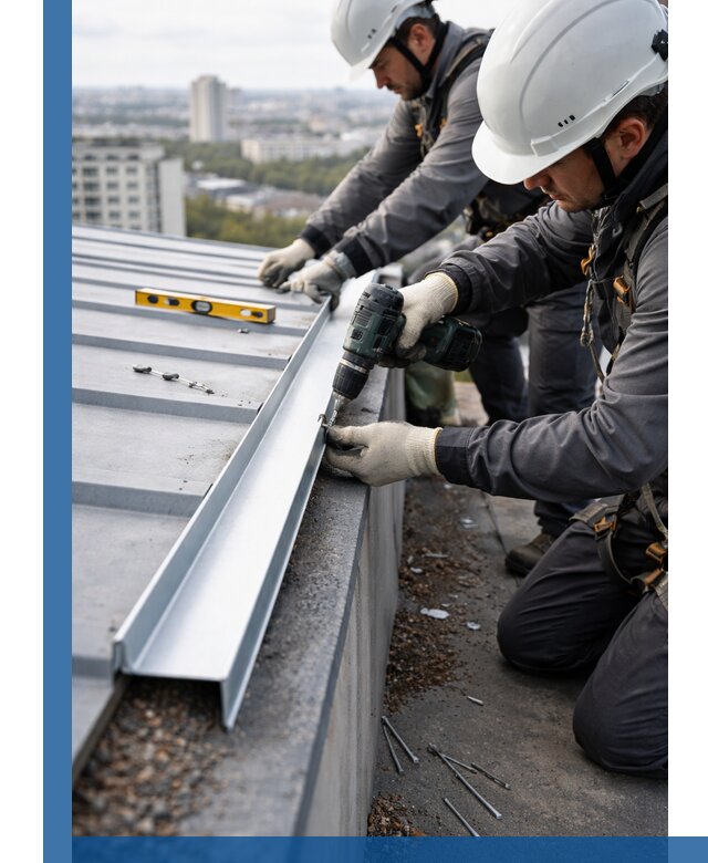 Монтаж капельника на кровле в Качканаре с гарантией качества