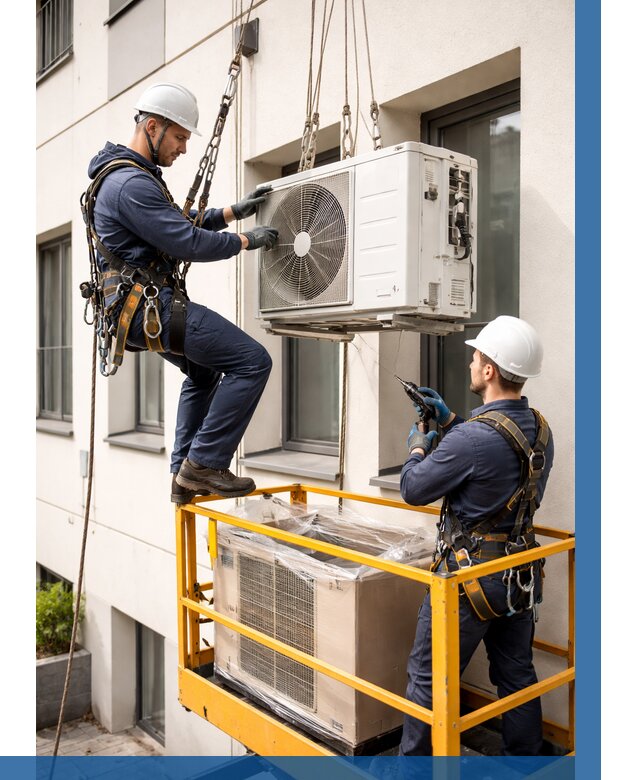 Демонтаж внешнего блока кондиционера в Качканаре от 3589 р. | ВЫСОТНИК-Кчк