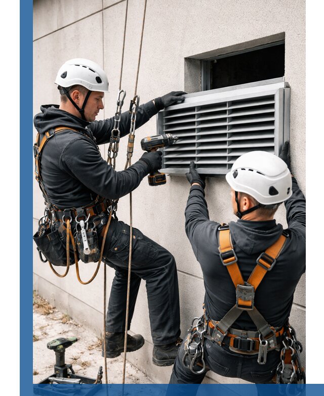 Монтаж вентиляционных решеток в Качканаре профессиональный сервис