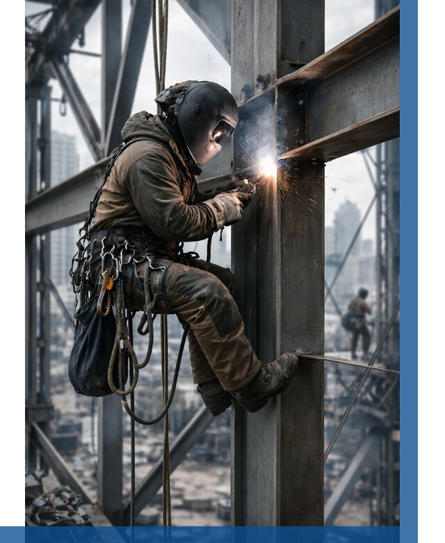 Высотные сварочные работы в Качканаре от 3589 р. | ВЫСОТНИК-Кчк