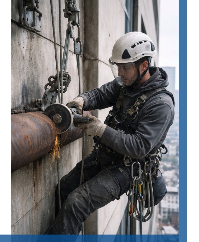 Резка металла на высоте в Качканаре по цене от 4614 р. | ВЫСОТНИК-Кчк