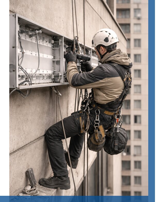 Ремонт вывески на высоте в Качканаре от 4614 р. | ВЫСОТНИК-Кчк