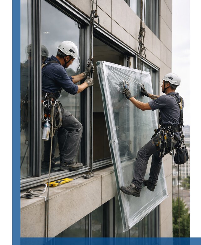 Профессиональная замена стекла в витраже в Качканаре с гарантией