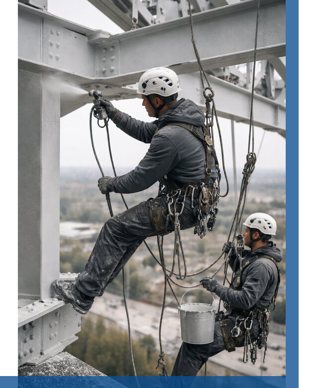 Покраска металлоконструкций на высоте в Качканаре 359 р |ВЫСОТНИК-Кчк