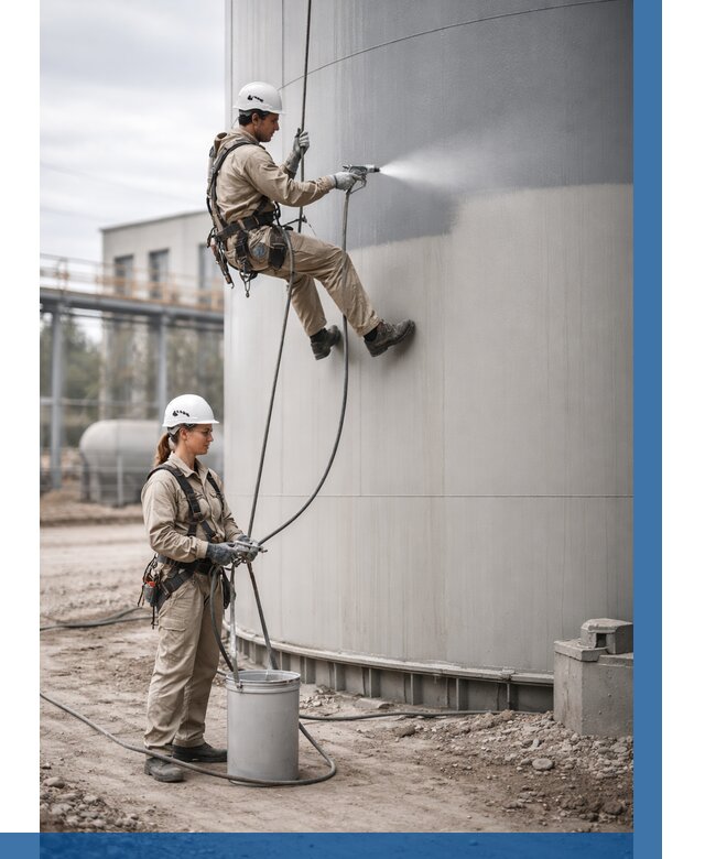 Покраска резервуаров в Качканаре от 1230 р. | ВЫСОТНИК-Кчк — заказать