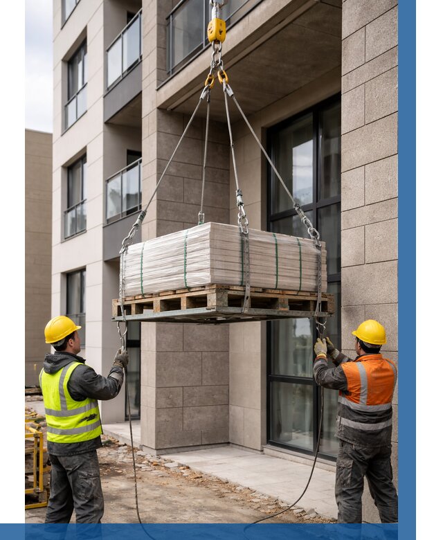 Подъем керамогранита на этаж в Качканаре от 3589 р. | ВЫСОТНИК-Кчк