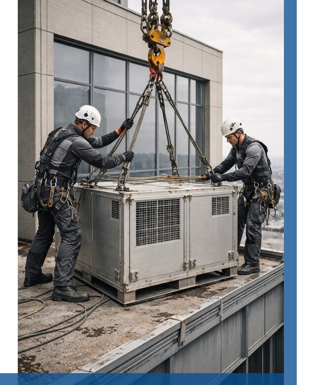 Такелажные работы на высоте в Качканаре от 8202 р. | ВЫСОТНИК-Кчк