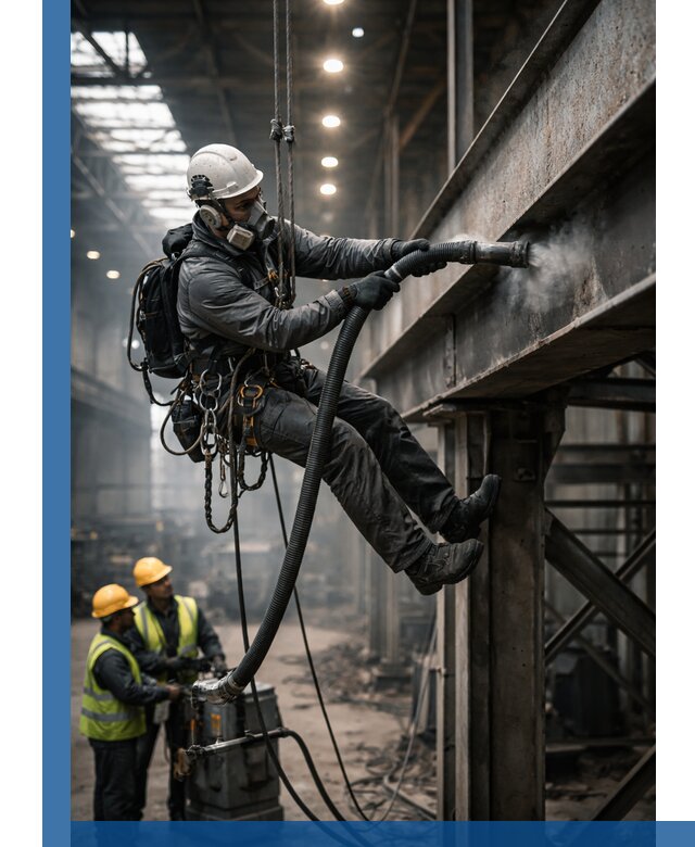 Обеспыливание конструкций в цехах промышленного производства в Качканаре