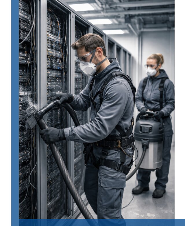 Обеспыливание серверной комнаты в Качканаре, профессиональная очистка