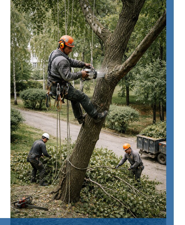 Кронирование деревьев в Качканаре от 6664 р. | ВЫСОТНИК-Кчк