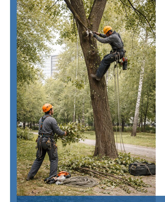 Санитарная обрезка деревьев в Качканаре, профессионально и безопасно