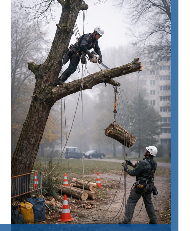 Удаление аварийных деревьев в Качканаре от 15380 р. | ВЫСОТНИК-Кчк