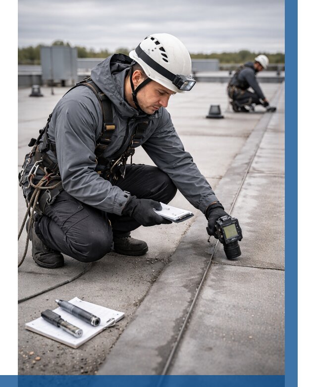 Обследование кровли на протечки в Качканаре от 4614 р. | ВЫСОТНИК-Кчк