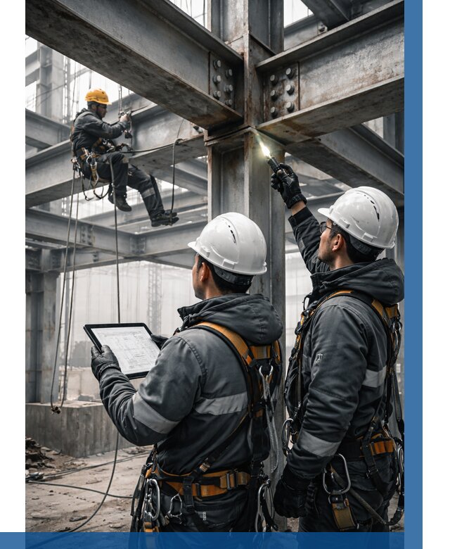 Обследование металлоконструкций в Качканаре от 5639 р. | ВЫСОТНИК-Кчк